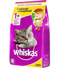 Вискас 1,9 кг подушечки паштет курица